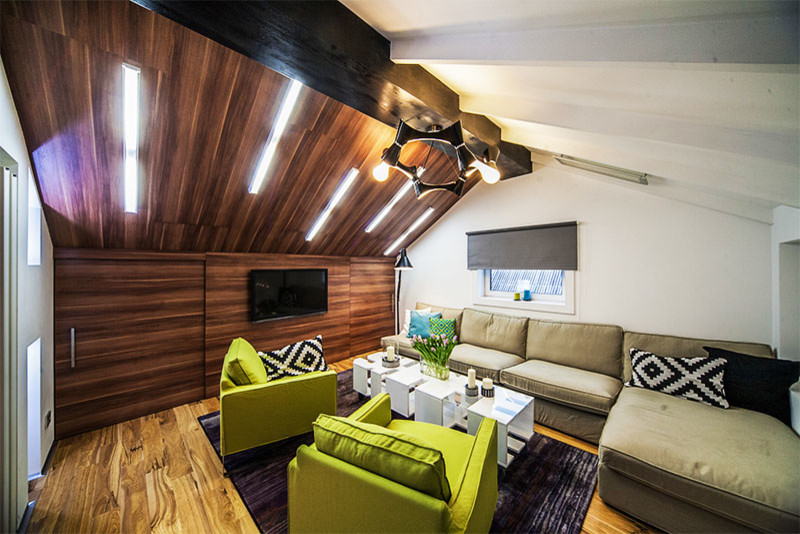 Скандинавская мансарда