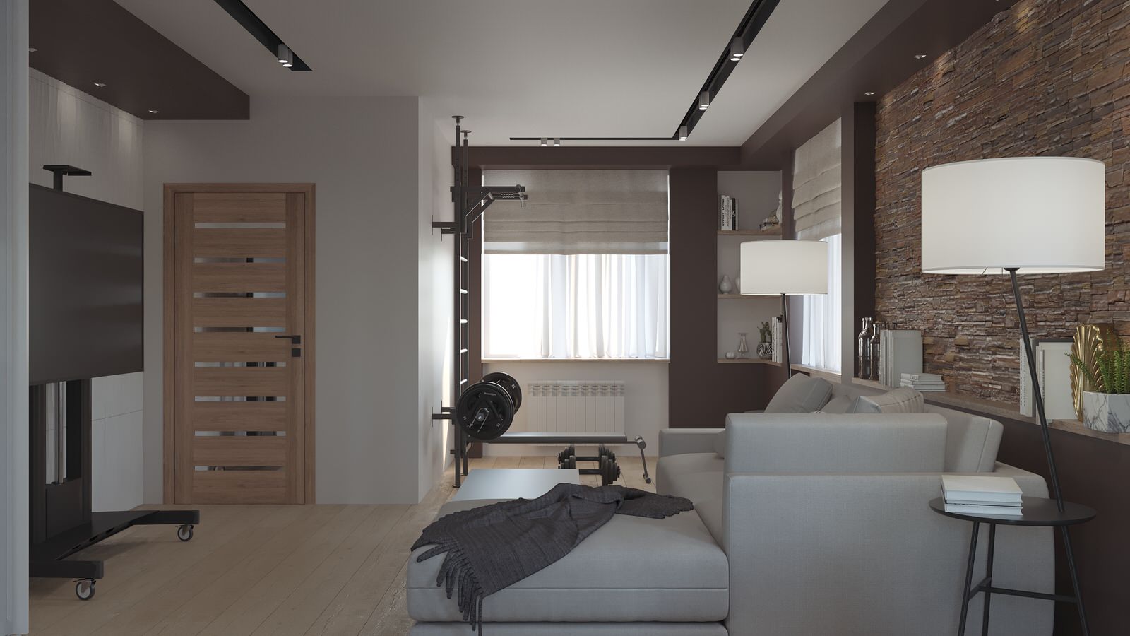 Дизайн проект банного комплекса 88м