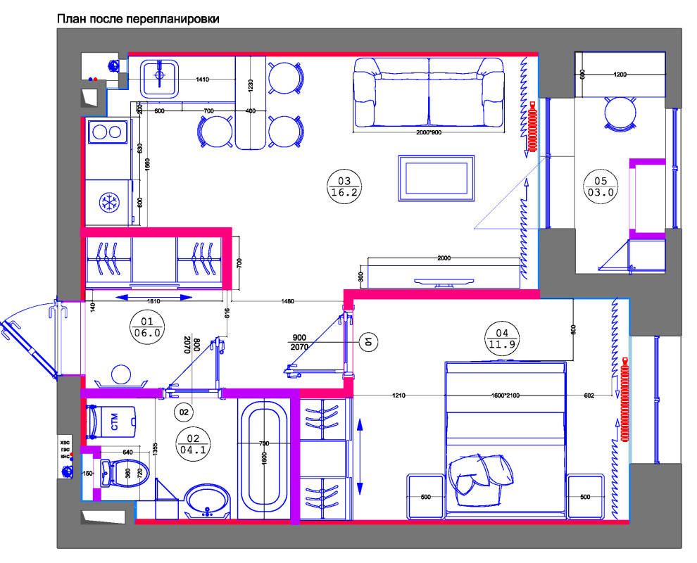 Квартира в ЖК Водный