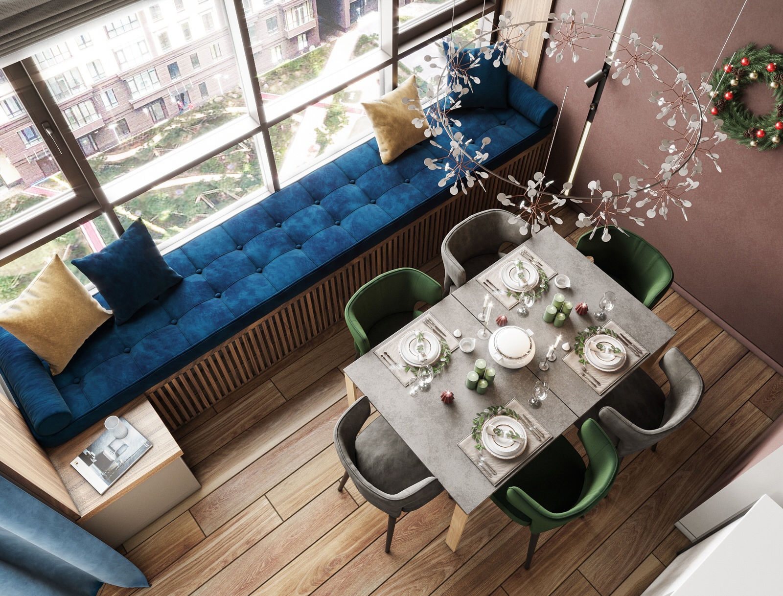 Оттенки синего и не только