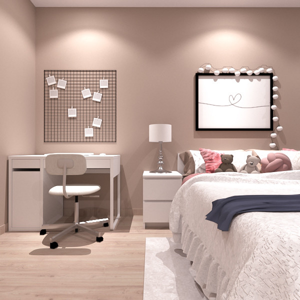 Квартира для девушки в скандинавском стиле