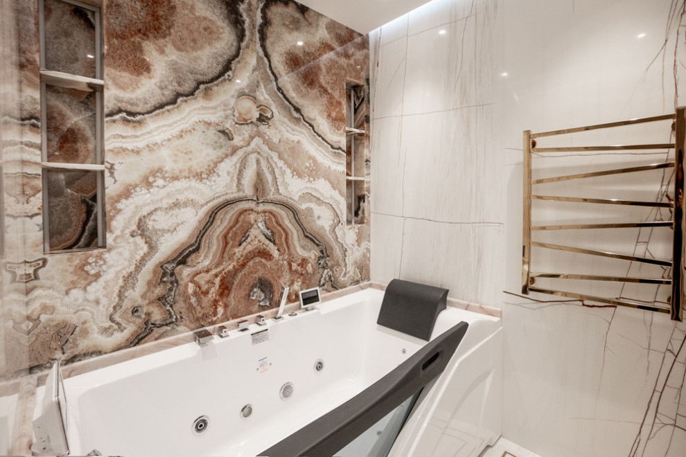 Ремонт квартиры в ЖК "Рассказово", 68 кв.м. в стиле ар-деко