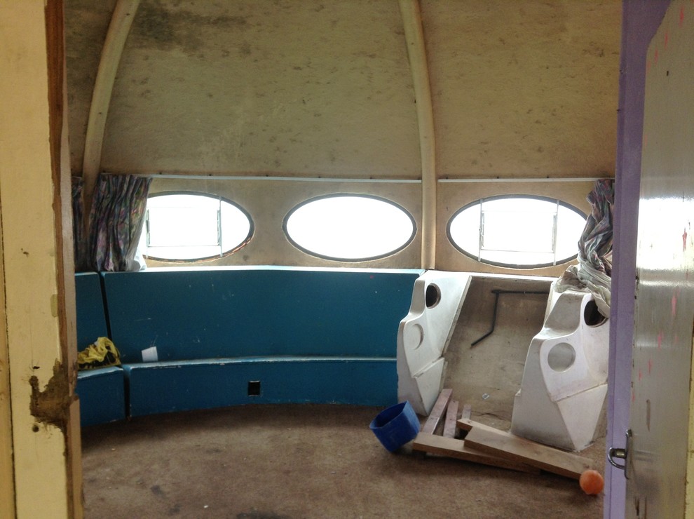 Мир дизайна: Восстановленный космический дом 1960-х