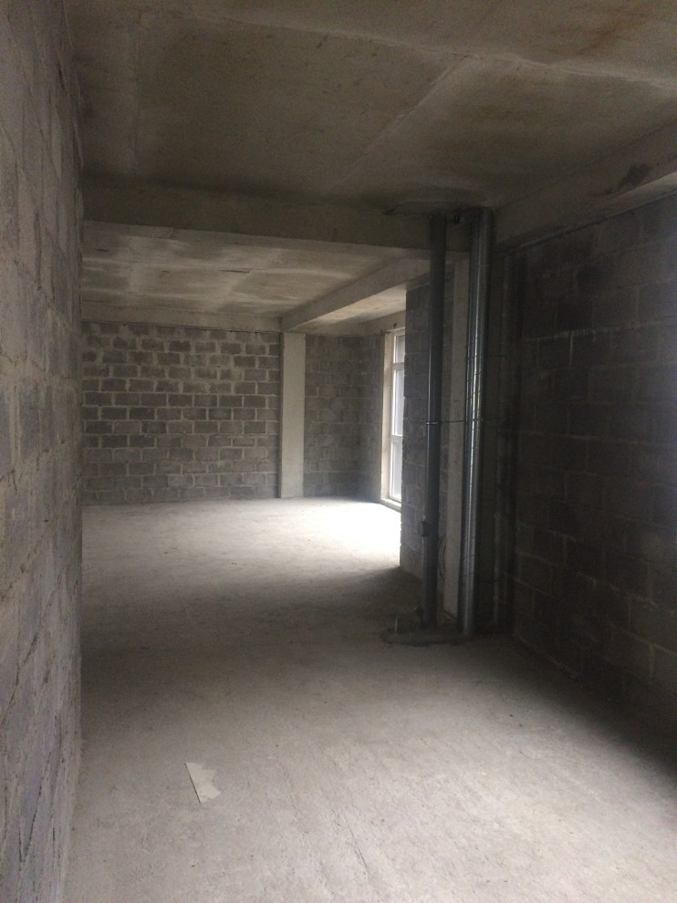 Фотографии черновой квартиры 114 м2.