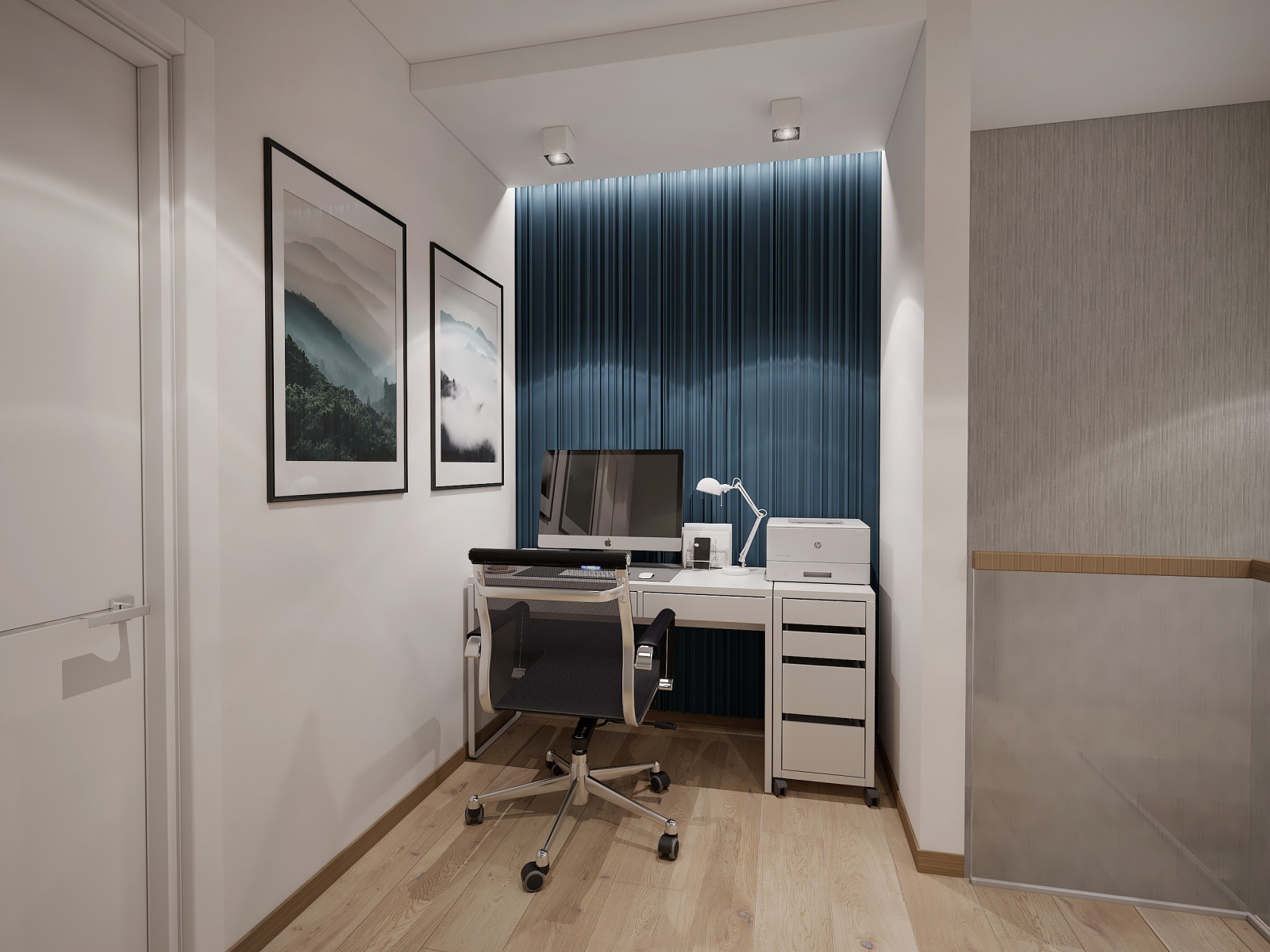 Интерьер двухуровневой квартиры