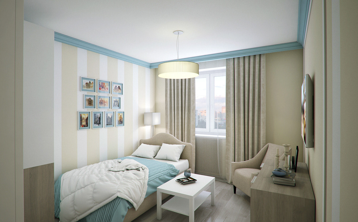 Дизайн-проект квартиры  г. Железнодорожный 100 м2 (Современный стиль)