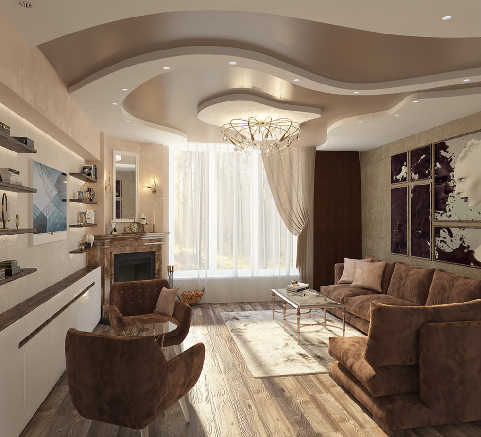 Кухня-гостиная, 48.8 кв.м