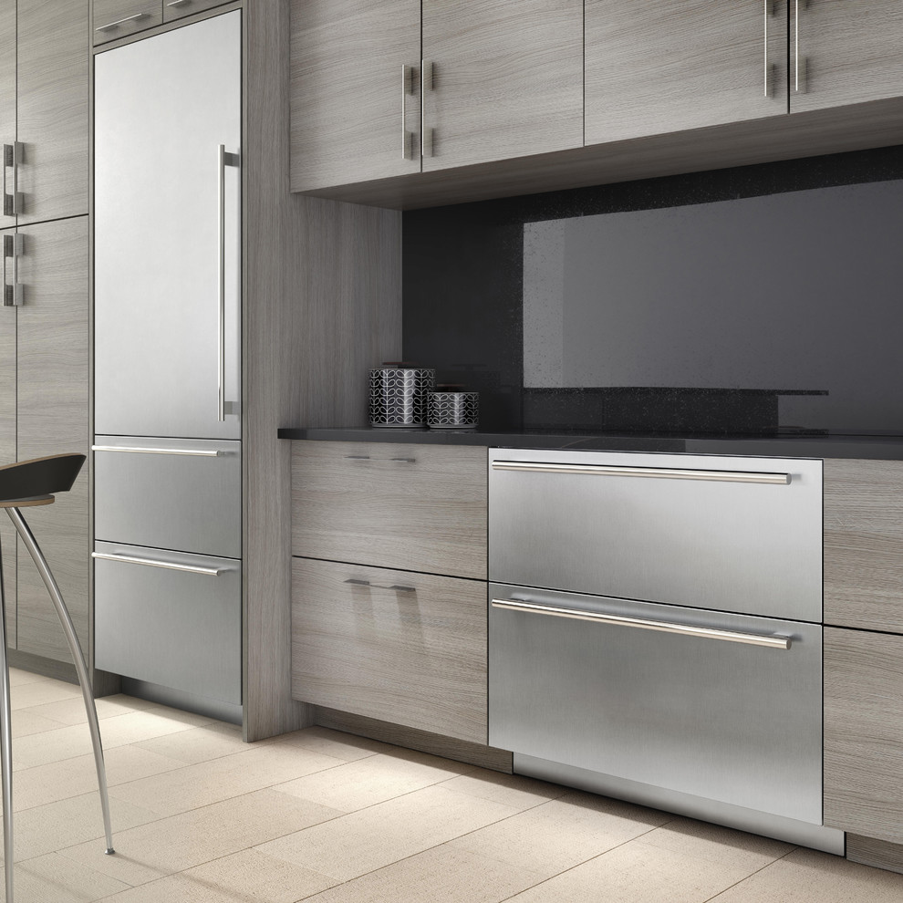 Интегрируемые холодильники в интерьере