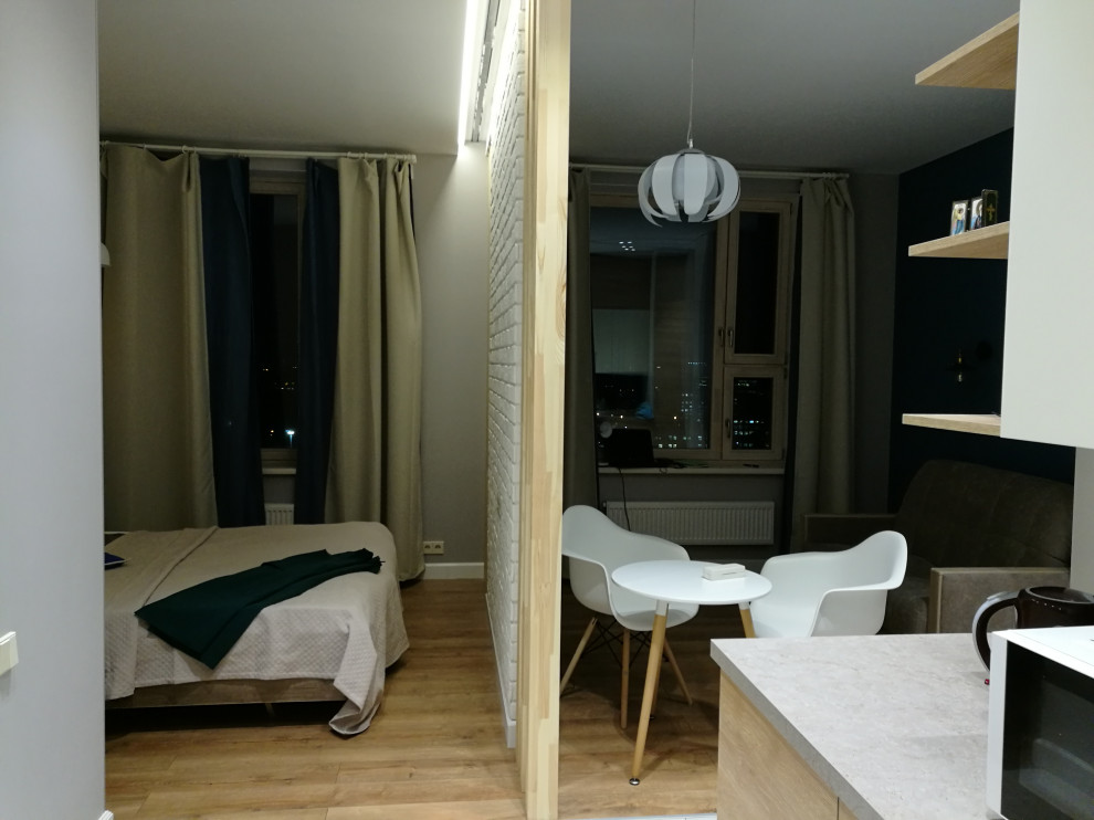 Обложка проекта: Интерьеры квартиры-студии. ЖК Невский