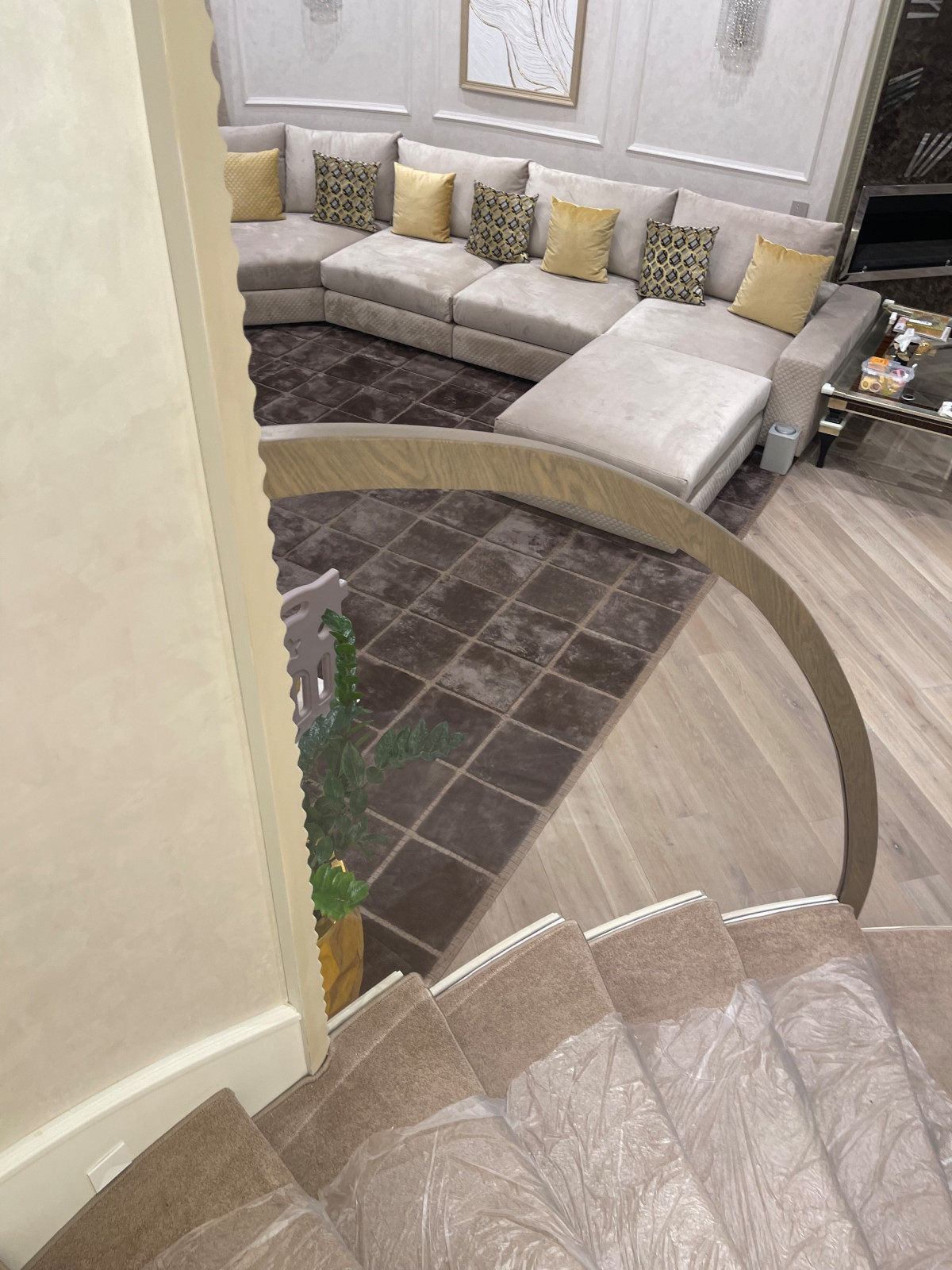 Обложка проекта: Ограждение -ГНУТОЕ СТЕКЛО