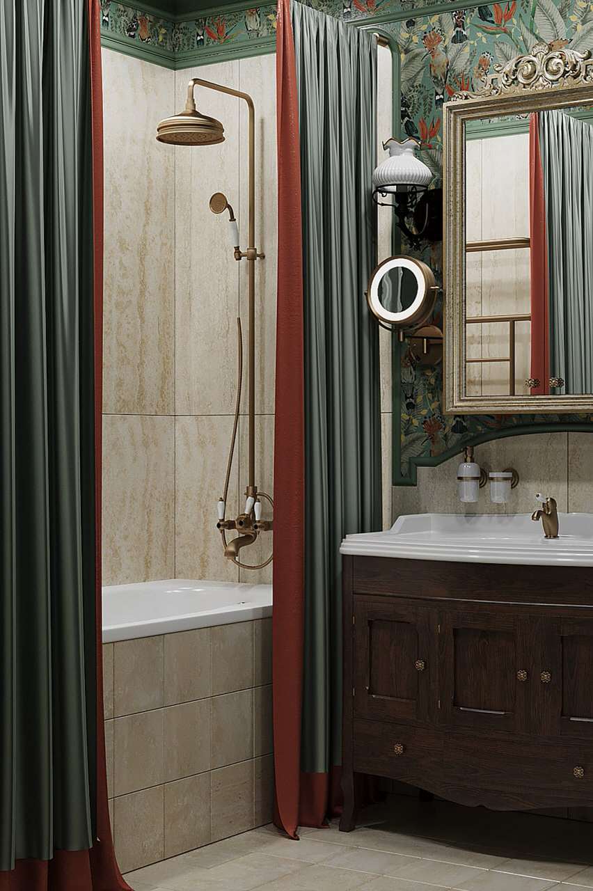 Квартира с намёком на классику на ул. Батальонная