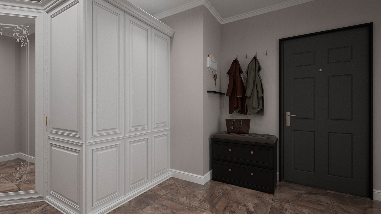 коридор современная классика