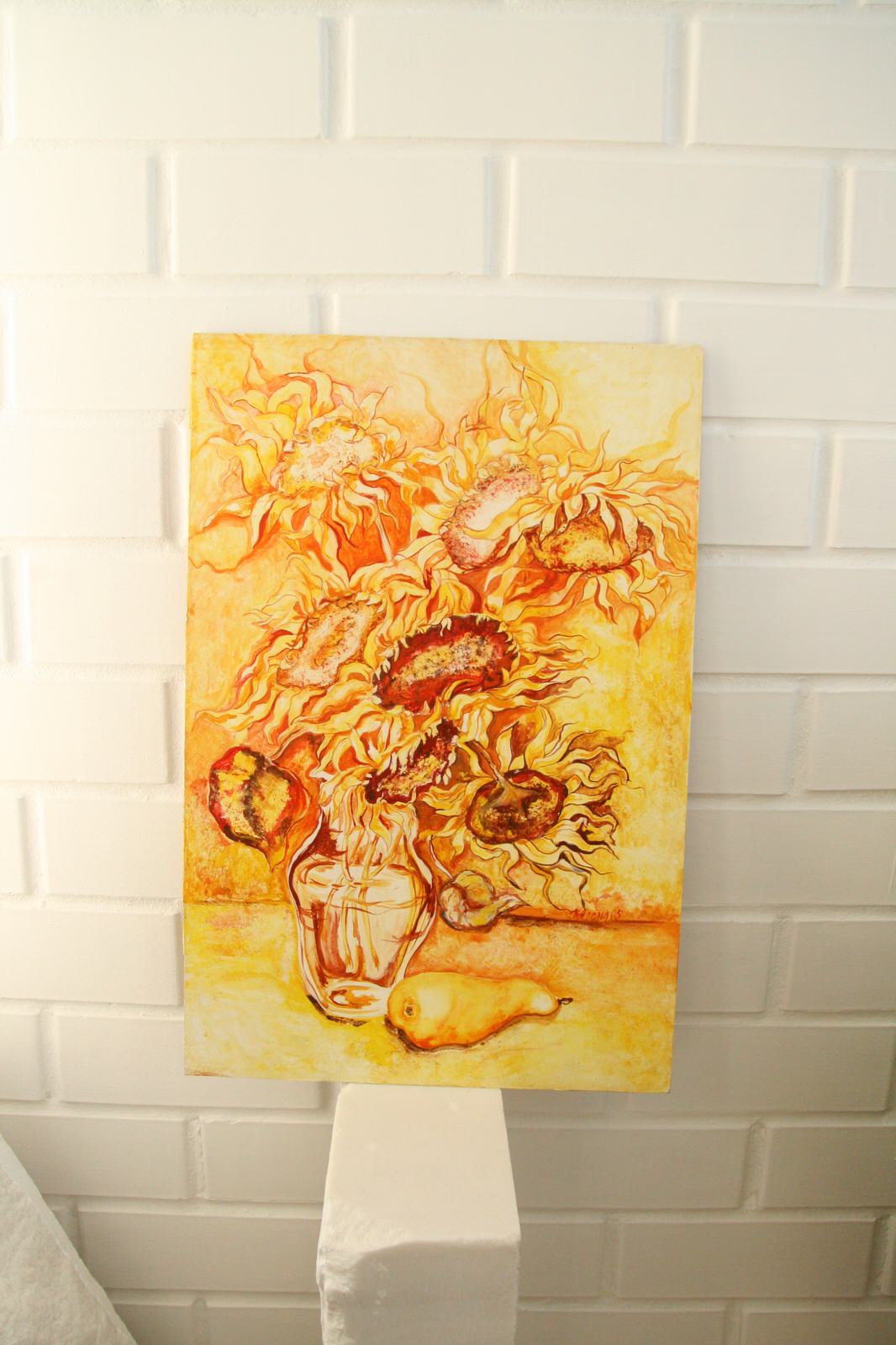 Обложка проекта: Создание картины для интерьера в стиле белый лофт