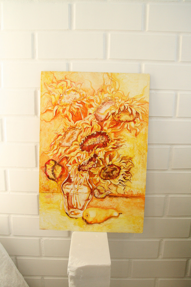 Обложка проекта: Создание картины для интерьера в стиле белый лофт