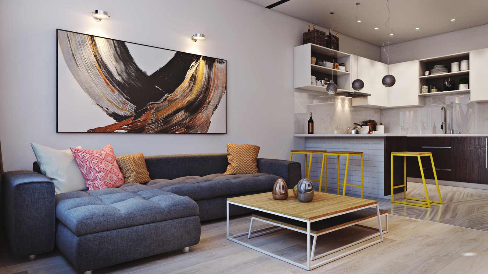 Дизайн квартиры "Созвучие культур"