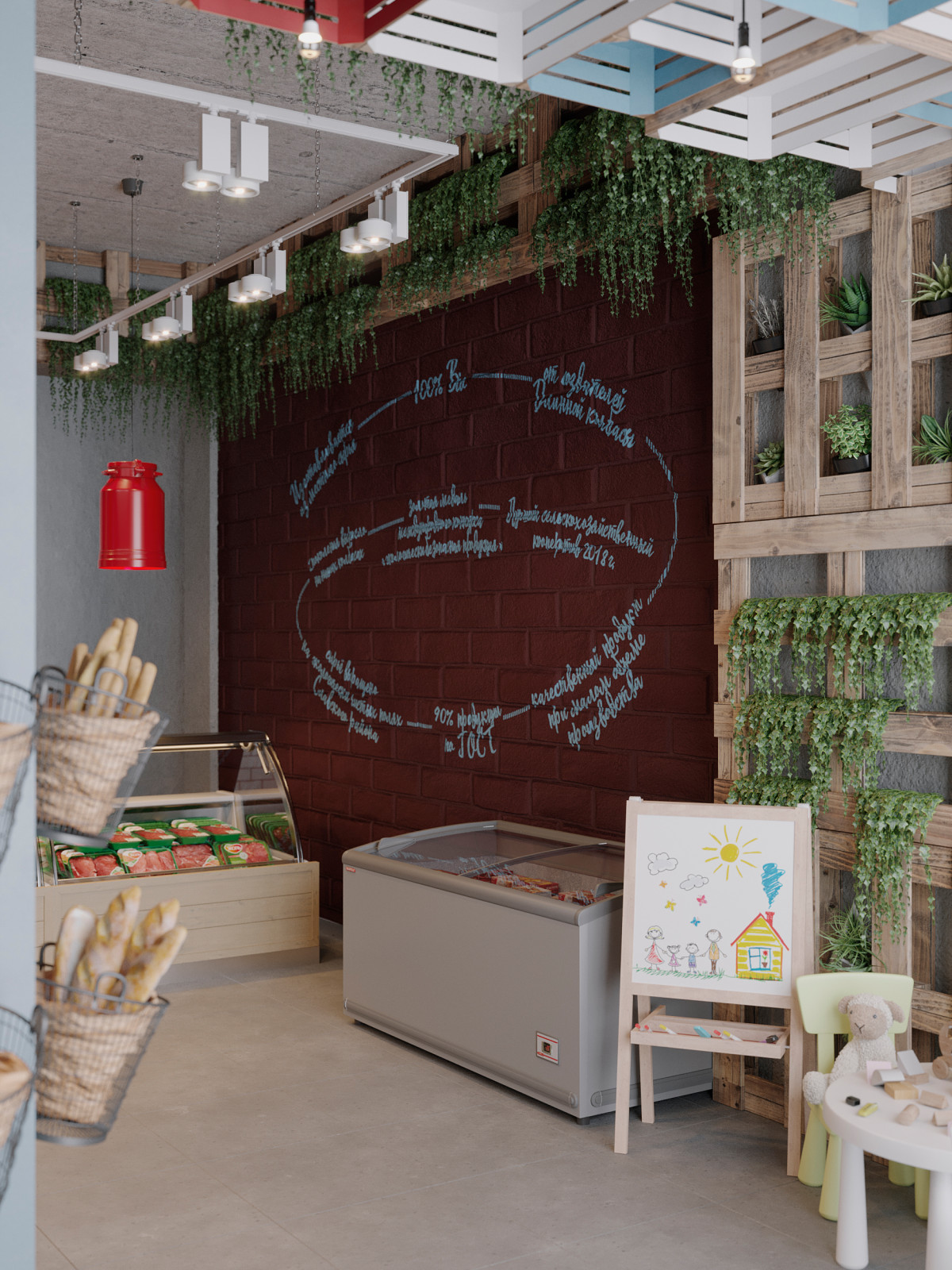 Проект мясного магазина Коляда 2