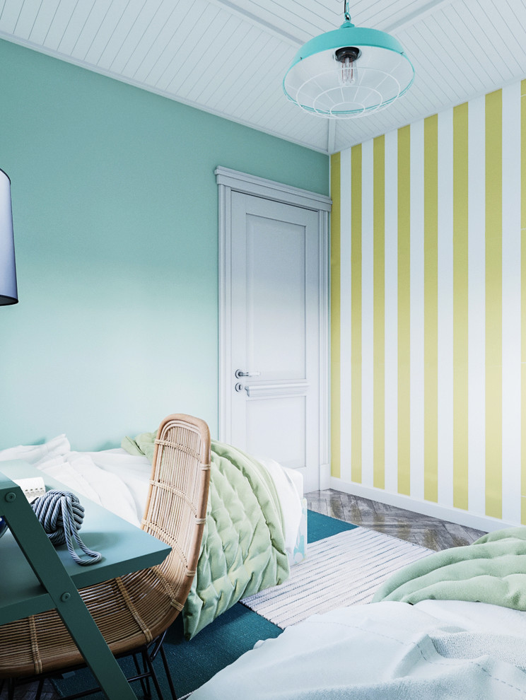 Дом в морском стиле.