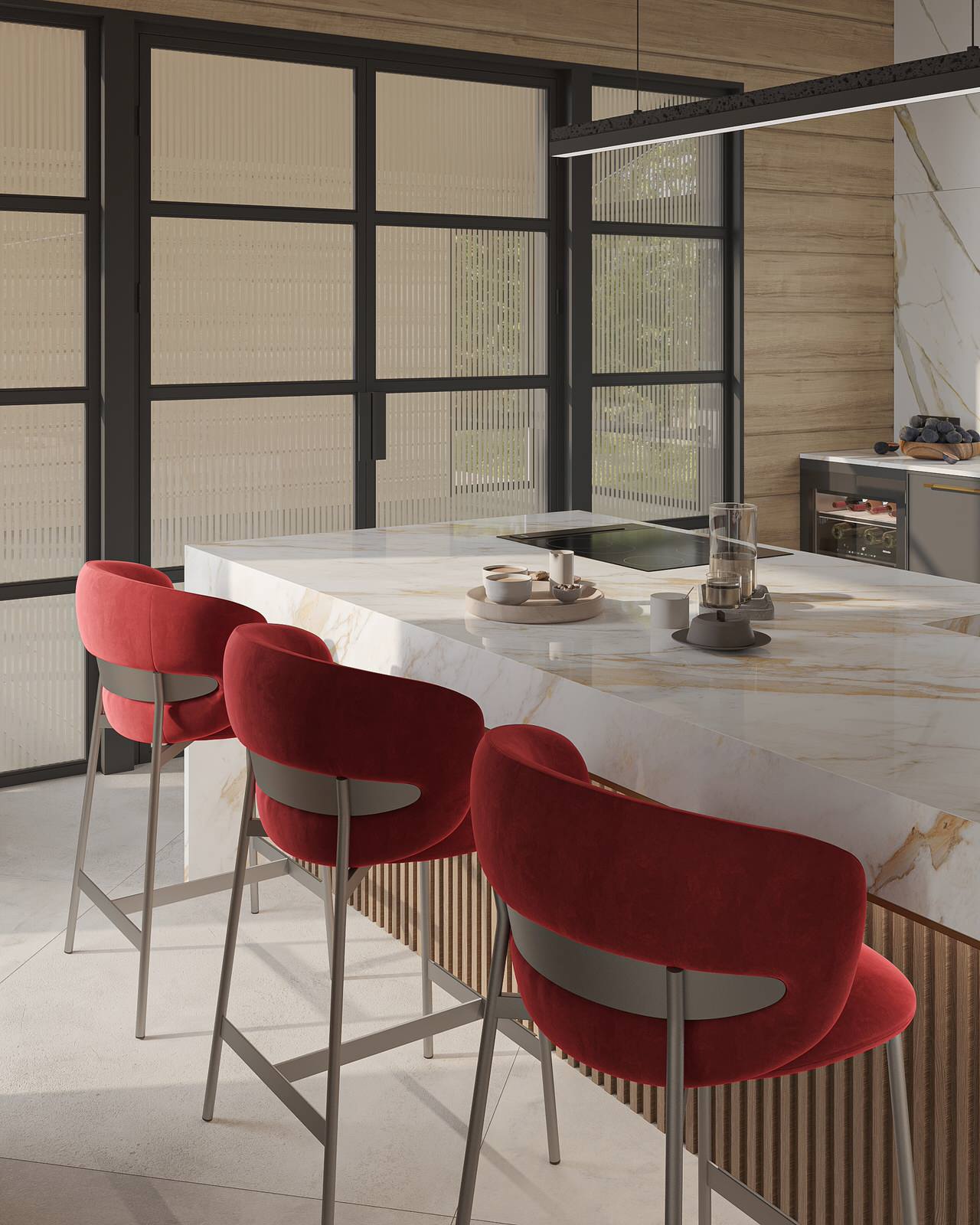 Загородный дом из клееного бруса