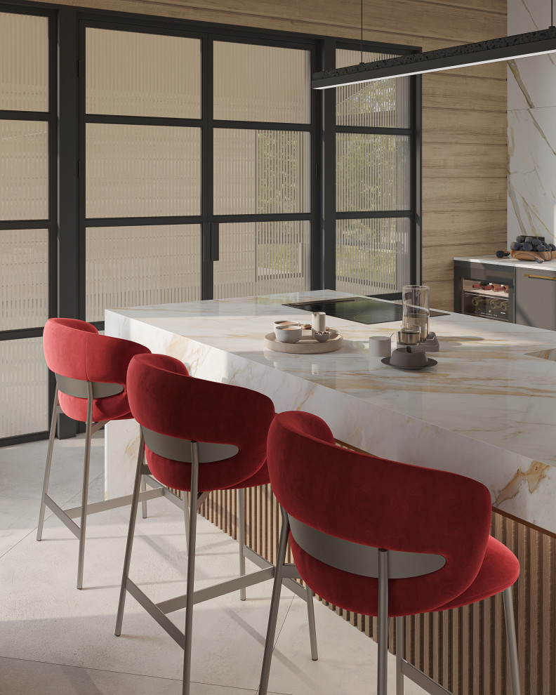 Загородный дом из клееного бруса