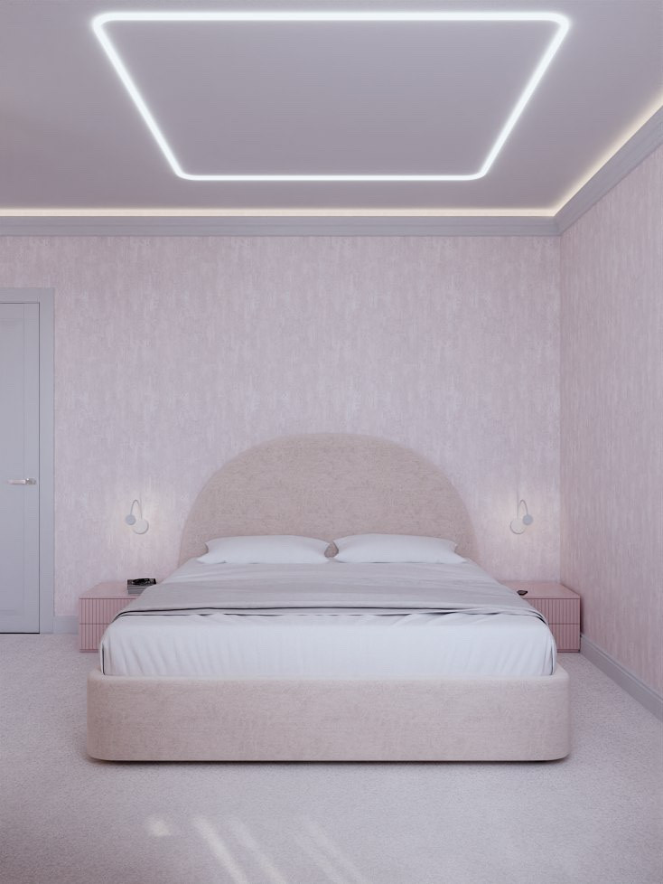 Обложка проекта: Детская Розовые облака