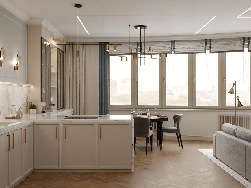 Ремонт квартиры в классическом стиле