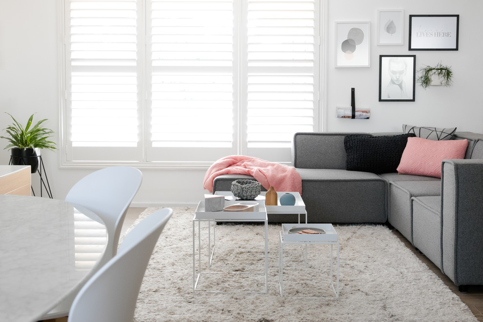 Гостиная в скандинавском стиле