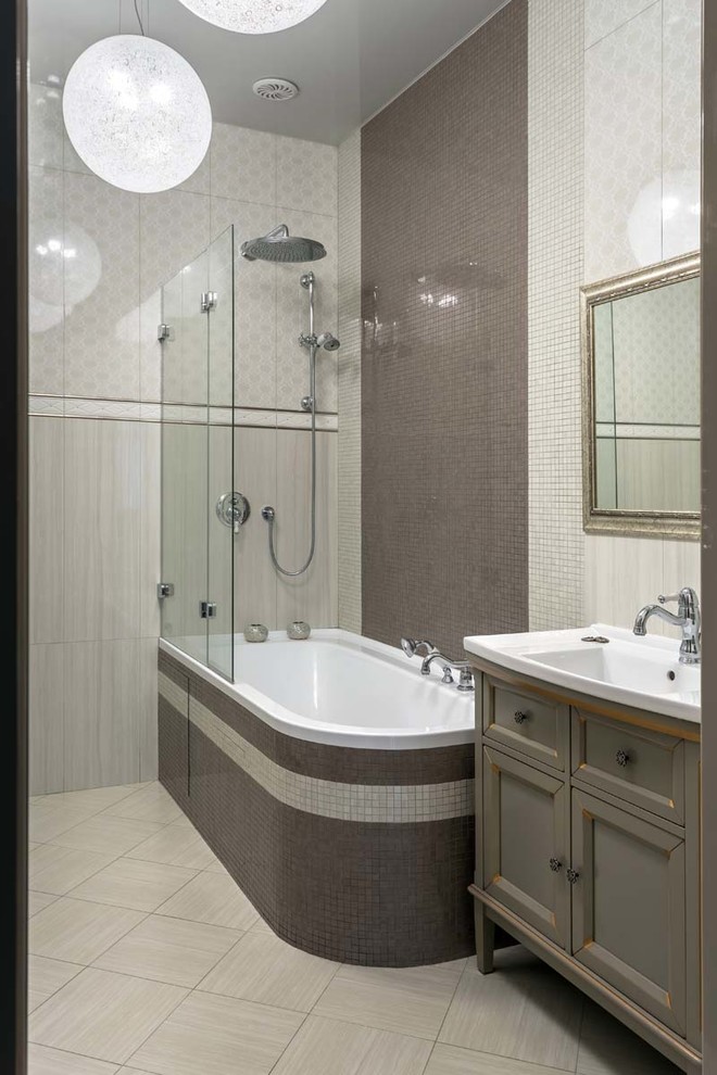 Квартира с ромбами