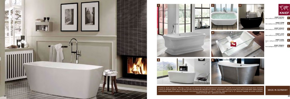 Интерьеры для ванной