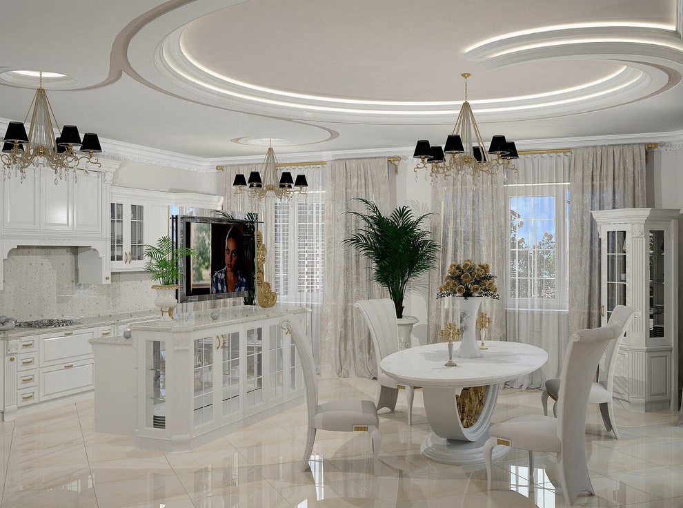 Обложка проекта: Дизайн столовой