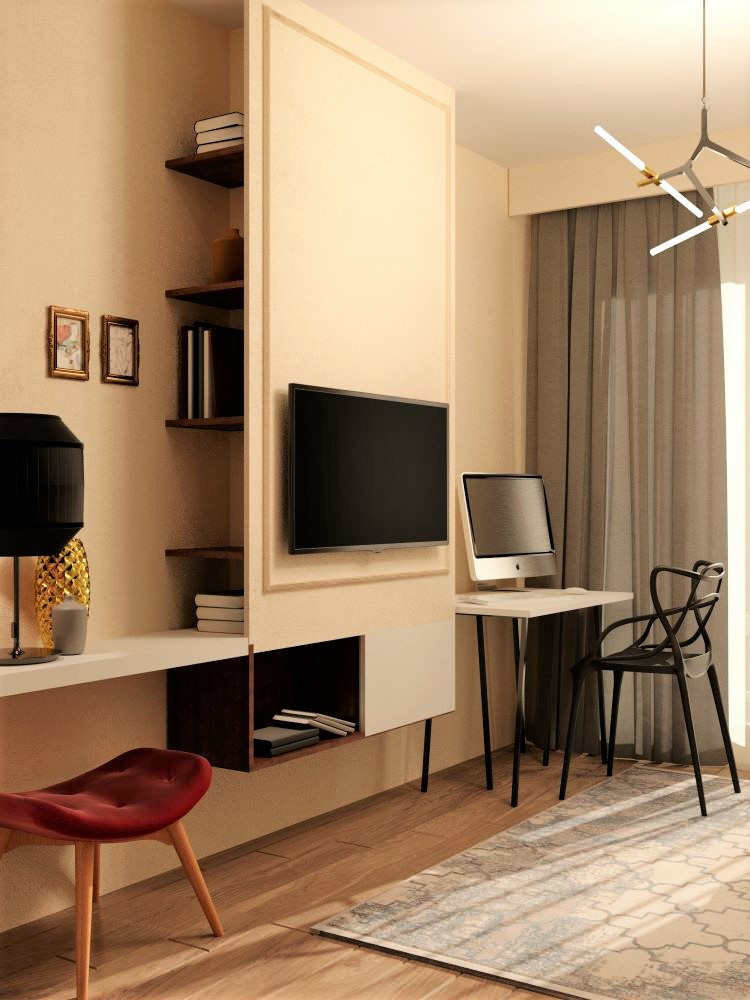 Обложка проекта: Квартира 56 кв м .Пос. Отрадное