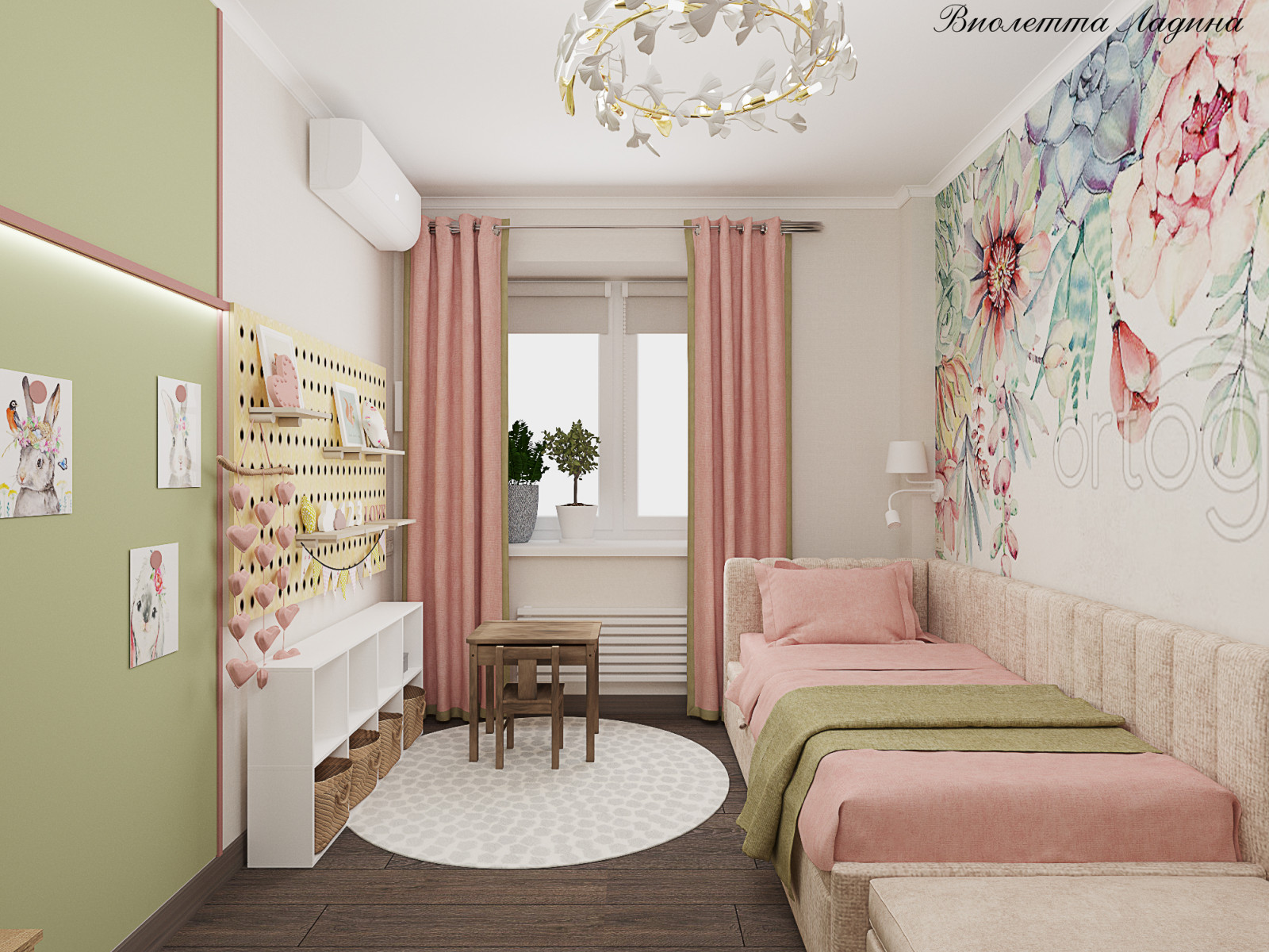 Большая квартира с воспоминаниями о путешествиях.