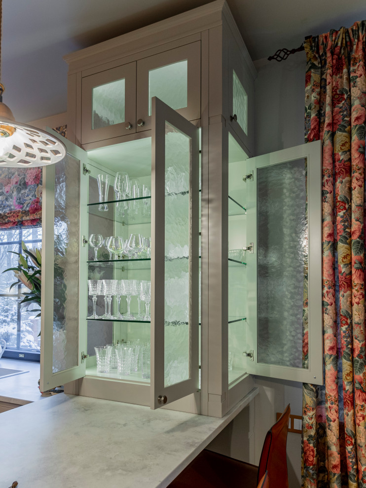 Роскошная кухня-гостиная