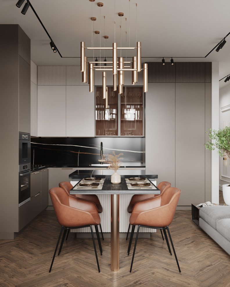 ЖК HEADLINER, дизайн-проект квартиры 102 кв.м.