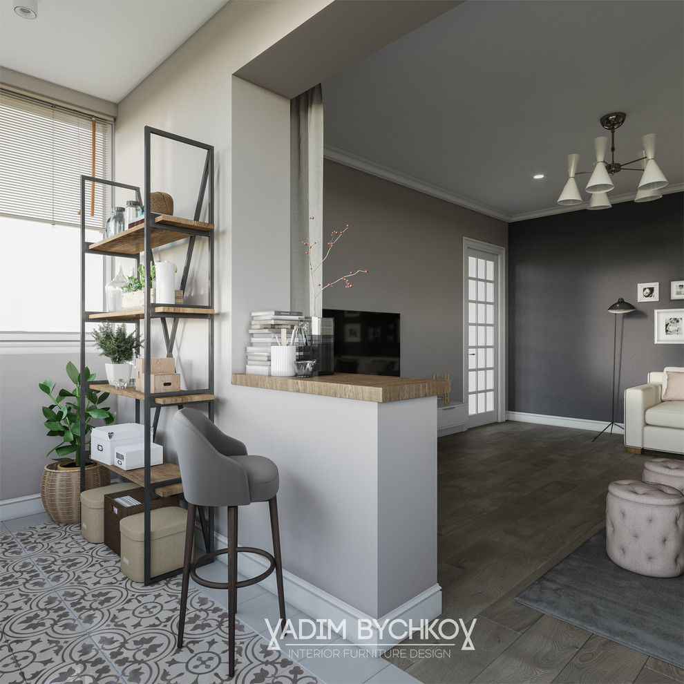 Дизайн-проект двухкомнатной квартиры в ЖК Sun House