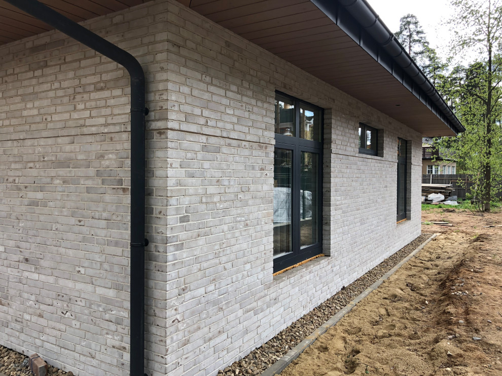 Фасад дома из кирпича S.Anselmo