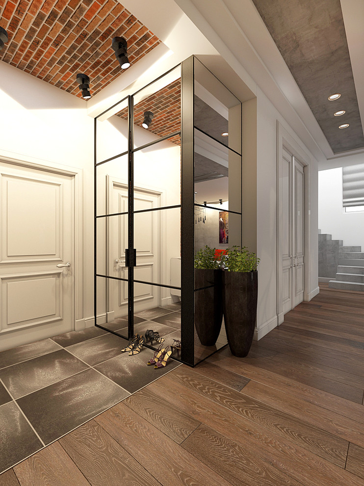 Интерьер коттеджа в стиле лофт