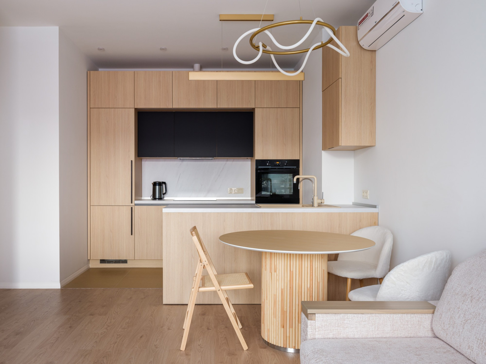 Ремонт кухни-гостиной