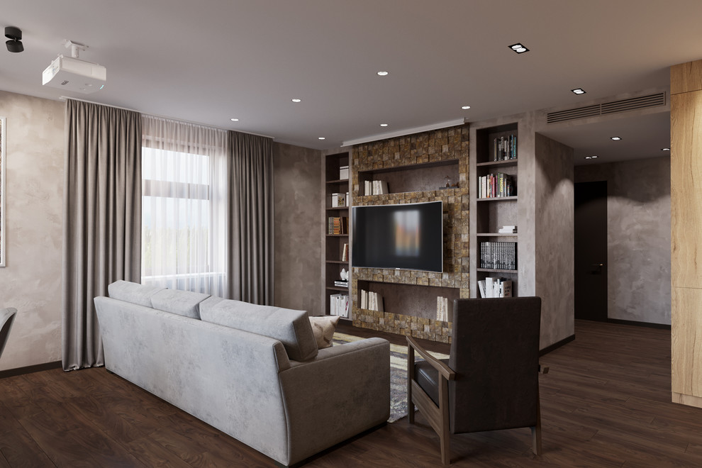 Квартира 140 кв.м. в современном стиле в ЖК Донской Олимп