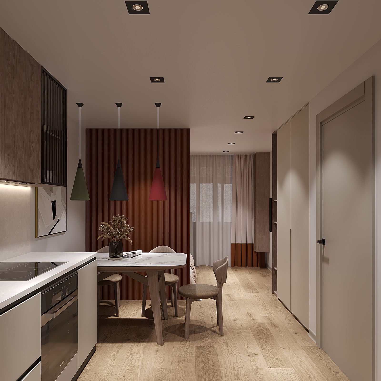 ЖК на Блюхера, 56м2