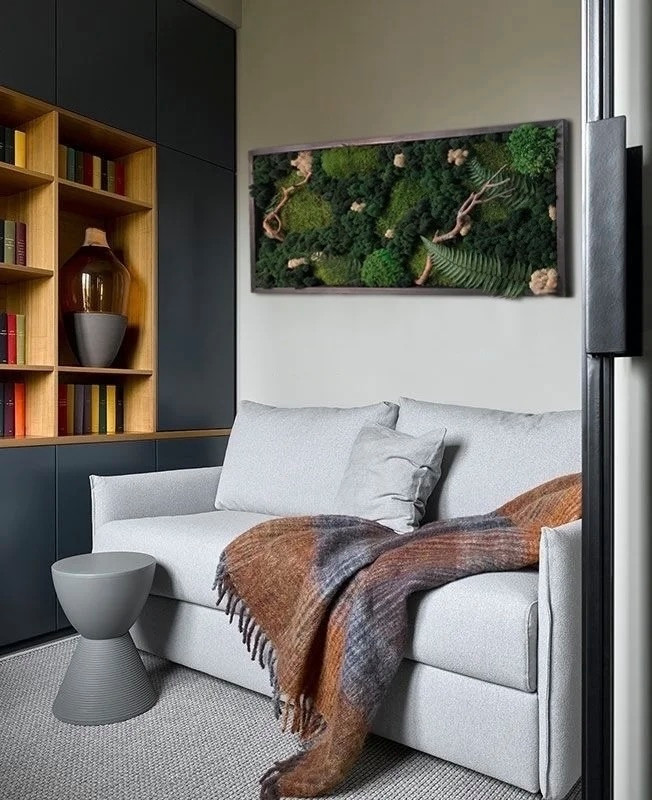 Фитокартины из стабилизированного мха