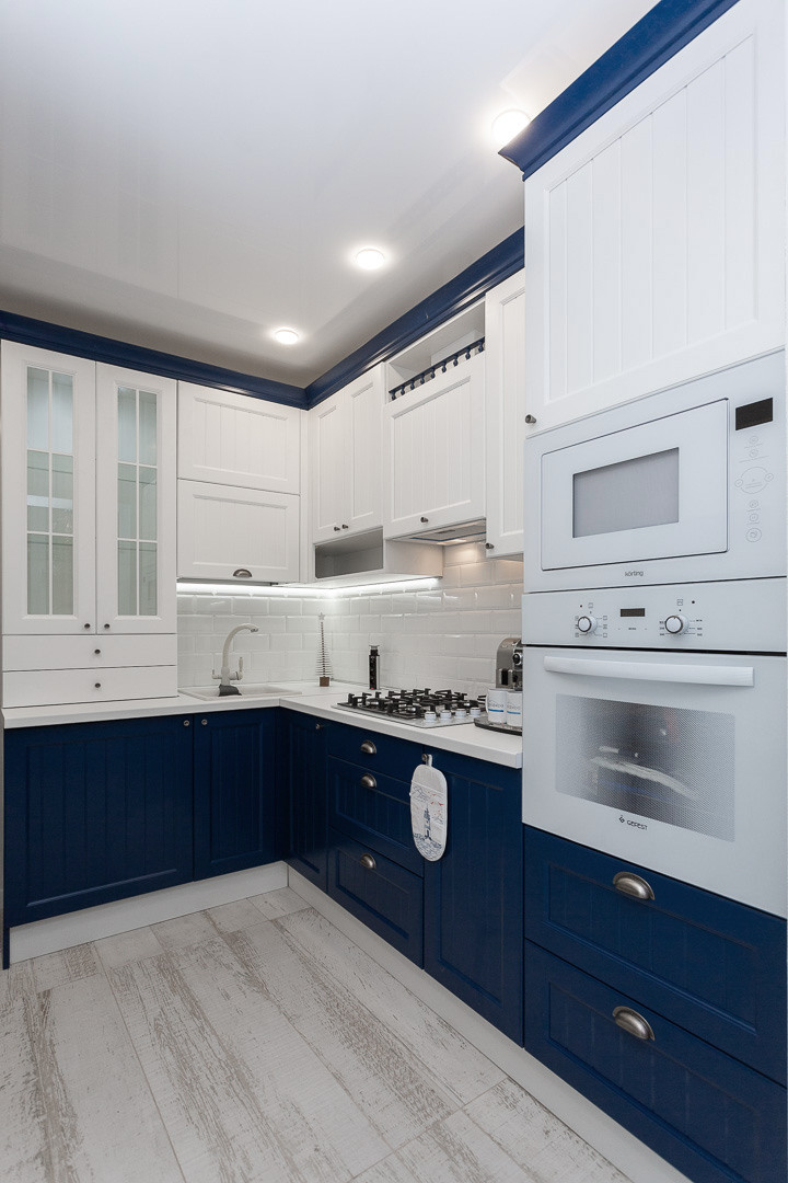 Кухня в морском стиле