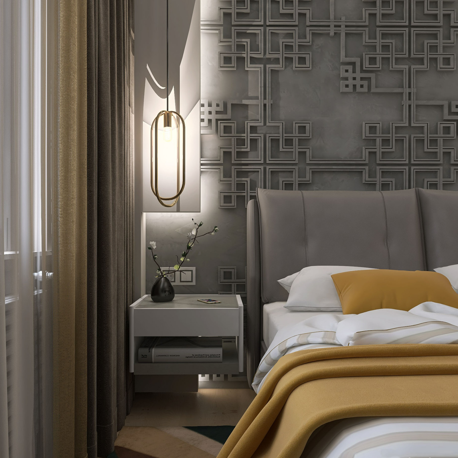 Спальня в современном стиле