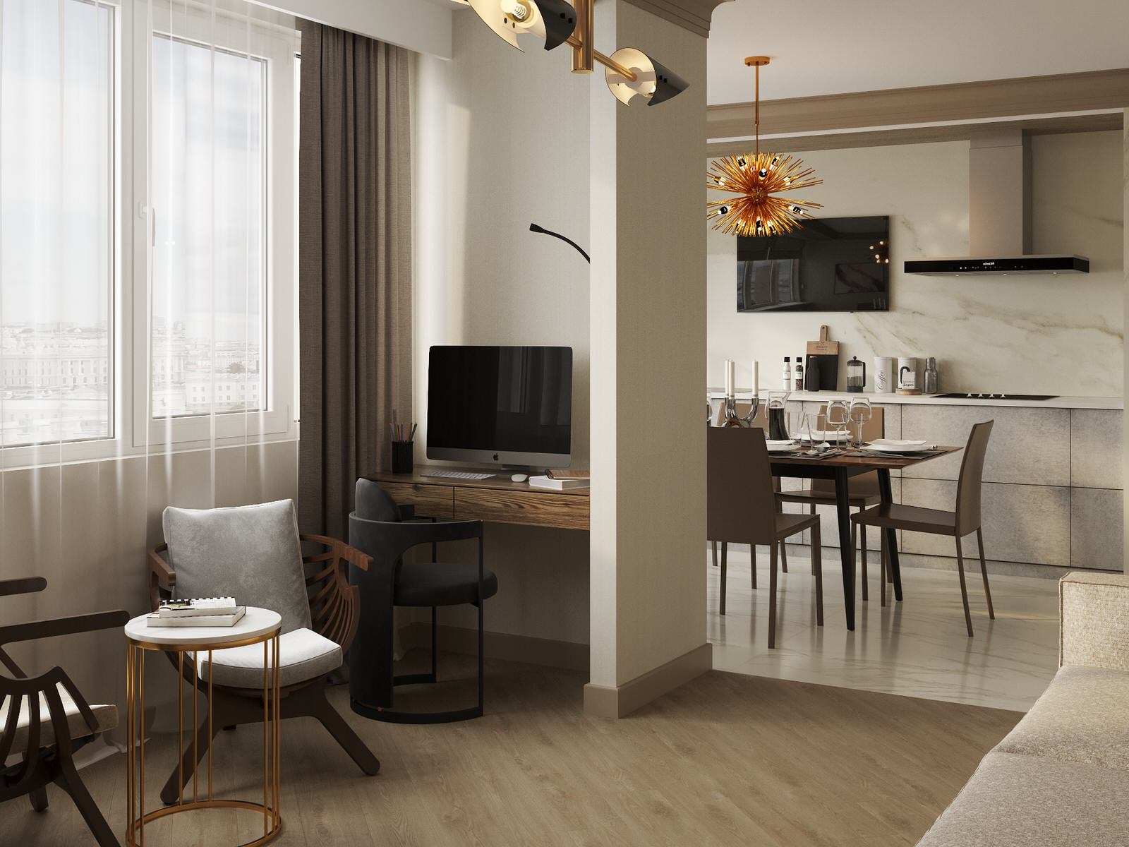 3-комнатная квартира, Севастопольская 51, 85м2
