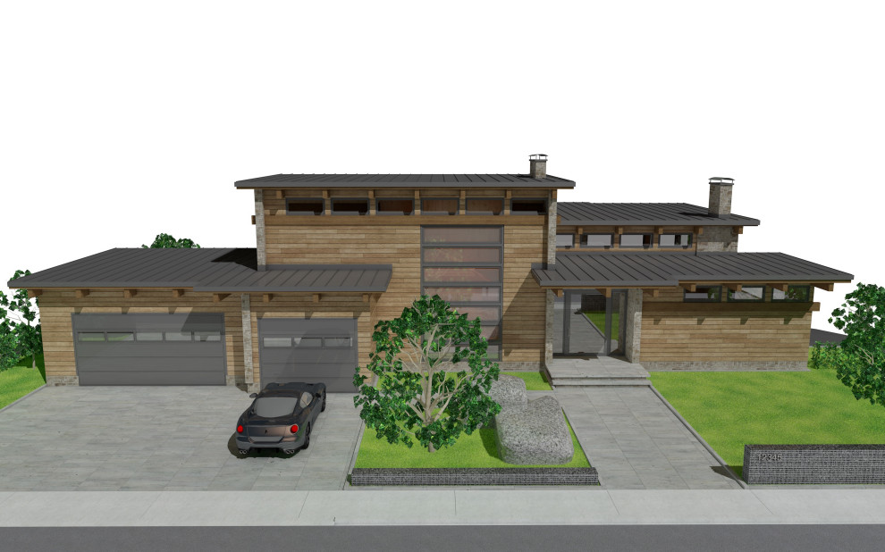TIMBER FRAME HOUSE TF 3450