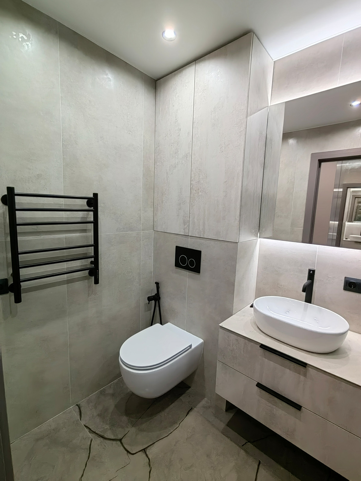 Реализованный интерьер квартиры