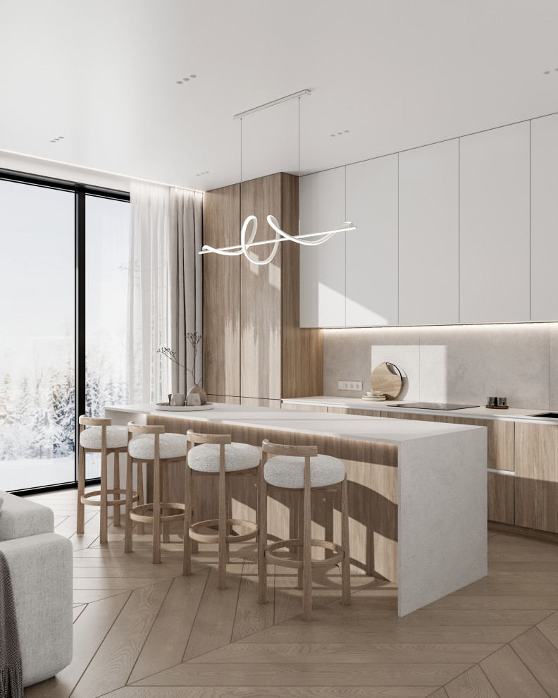 КУХНЯ ГОСТИНАЯ