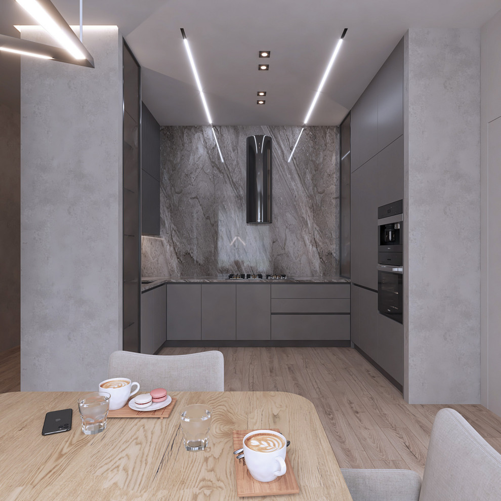 Современная эклектика: 3-комнатная квартира 93 м2