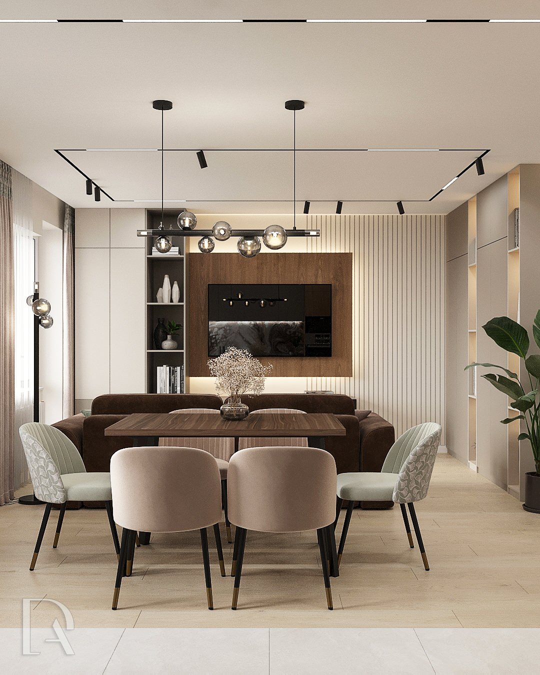 Кухня-гостиная 25,2 м2