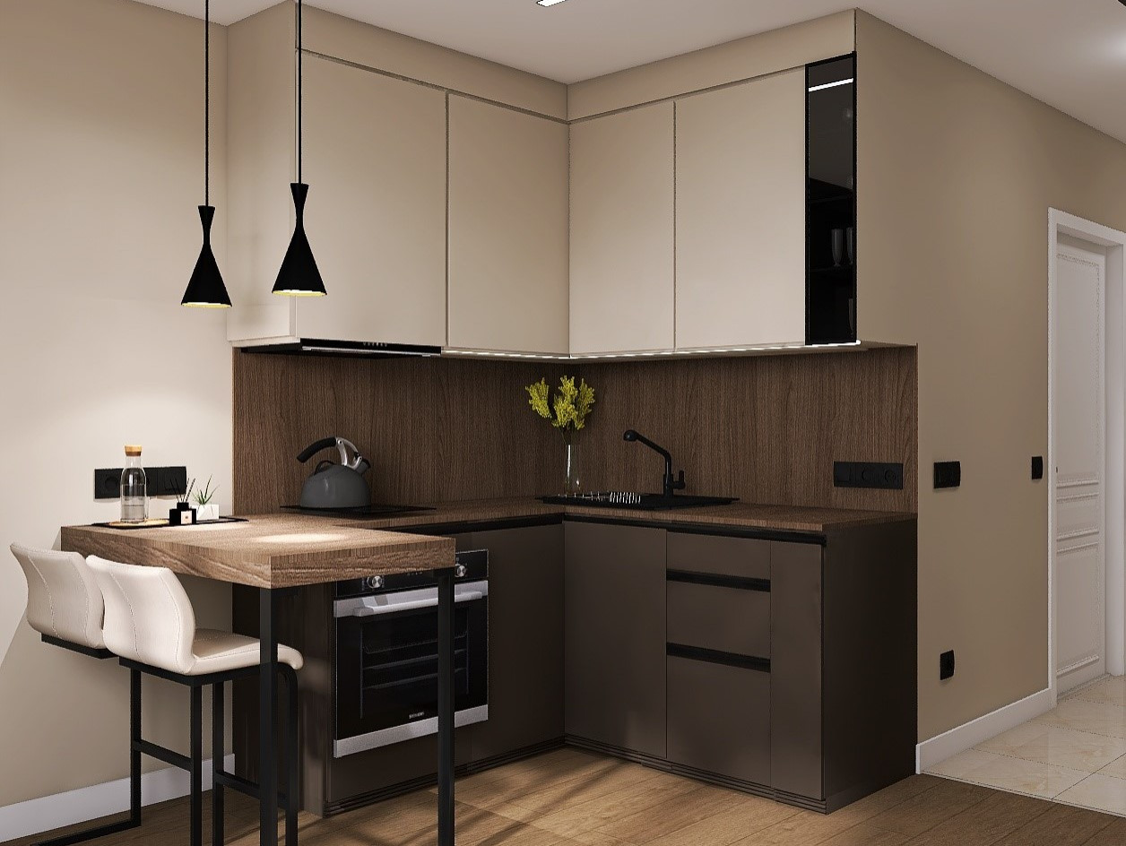 Обложка проекта: Студия 25 м2 г. Москва