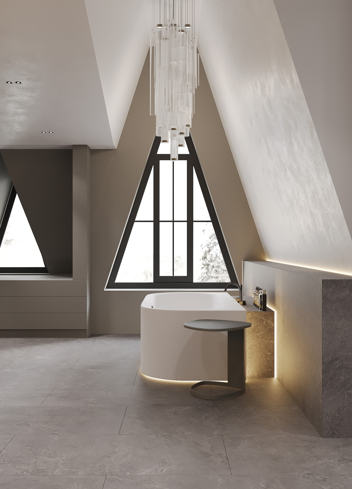 интерьер дома, Барбошин овраг, 800м2